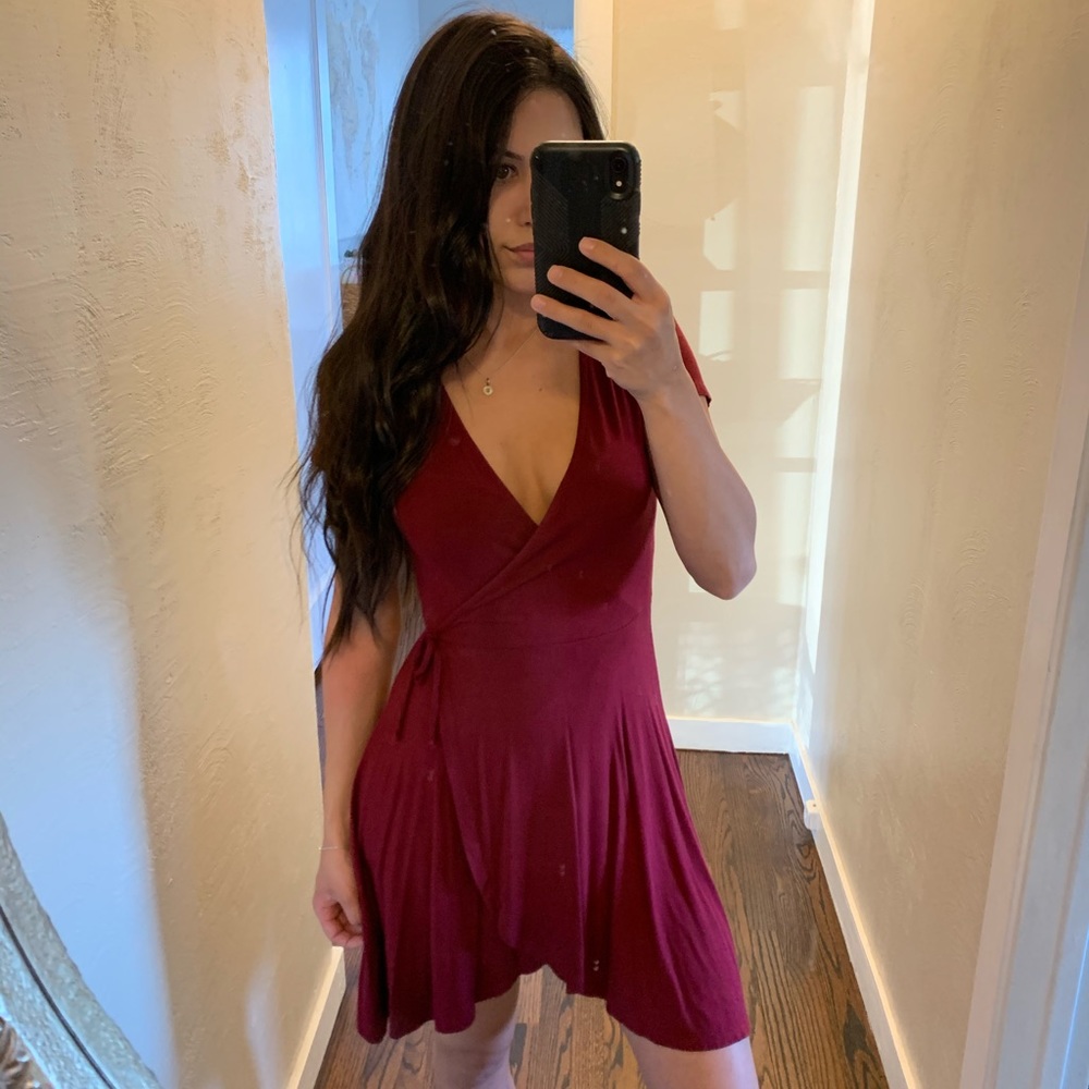 Kimono wrap dress